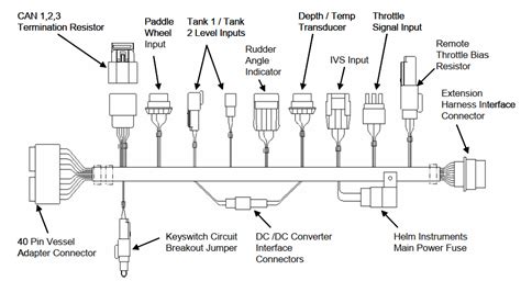 mercury smartcraft junction box|mercury 14 pin harness diagram.